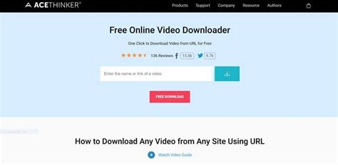 video downloader online free url